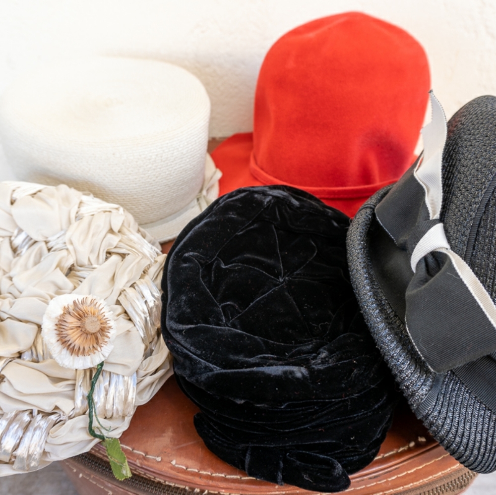 Vintage Women's Hat Collection 1940s
